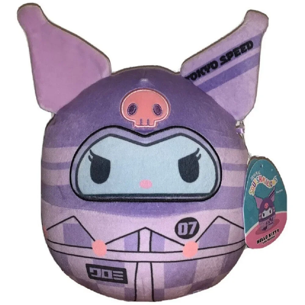 Squishmallows Official Kellytoy 8 Inch Kitty Friends Tokyo Racing Plush Stuffed